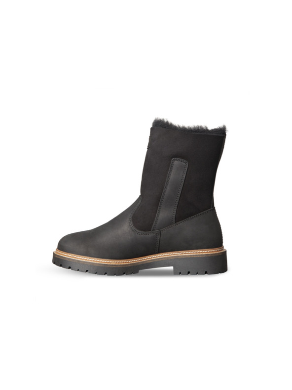 Vasky Kožne ženske gležnjače crne Vasky Olivia