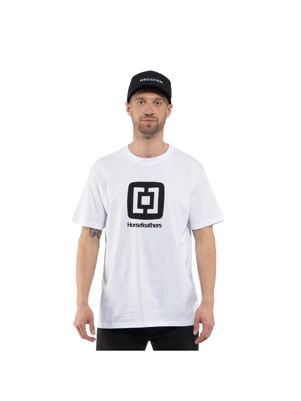 Horsefeathers Majica Fair - bijela HORSEFEATHERS