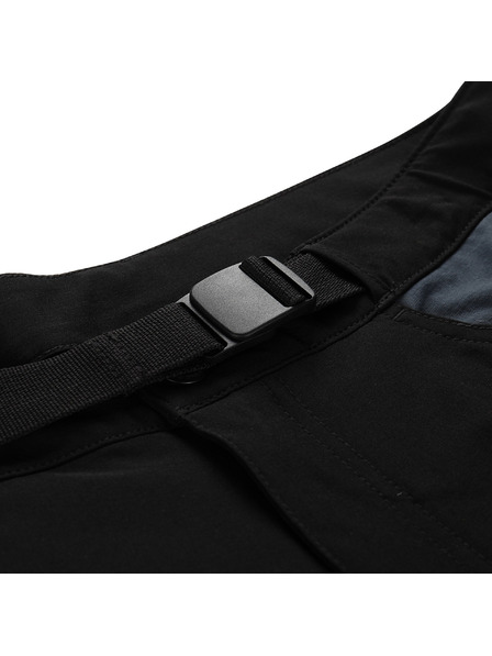 ALPINE PRO Muške softshell hlače ALPINE PRO AKAN 2 crne