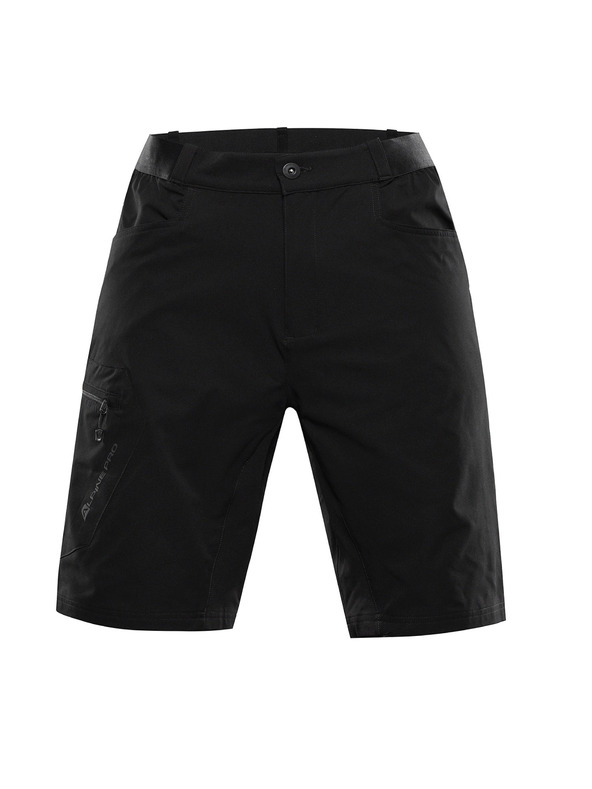 ALPINE PRO Muške kratke hlače koje se brzo suše ALPINE PRO ZAMB 3 crne