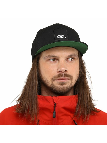 Horsefeathers Braden kapa - crna KONJSKA PERJA