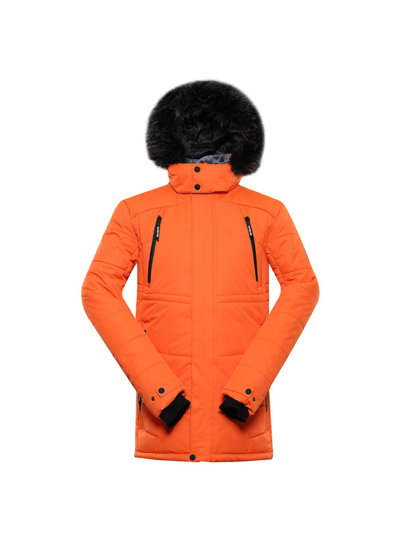 ALPINE PRO Muška jakna s ptx membranom ALPINE PRO MOLID ljuto narančasta