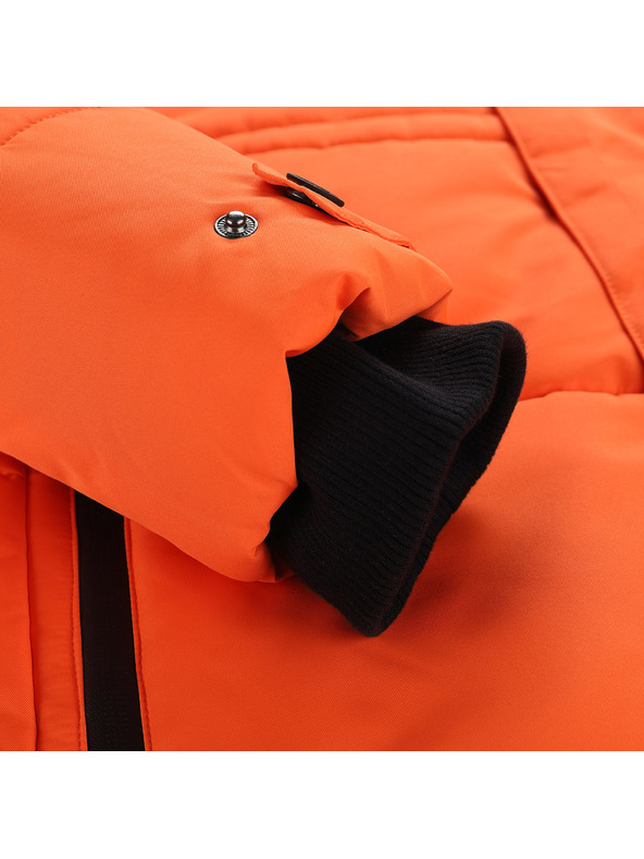 ALPINE PRO Muška jakna s ptx membranom ALPINE PRO MOLID ljuto narančasta