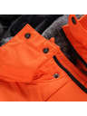 ALPINE PRO Muška jakna s ptx membranom ALPINE PRO MOLID ljuto narančasta