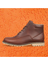 Vasky Muške smeđe kožne gležnjače - jesensko-zimske čizme, vodootporne cipele Vasky Hillside