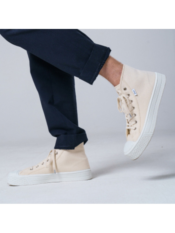 Vasky Muške platnene gležnjače / čizme bež Vasky Kanvasky High