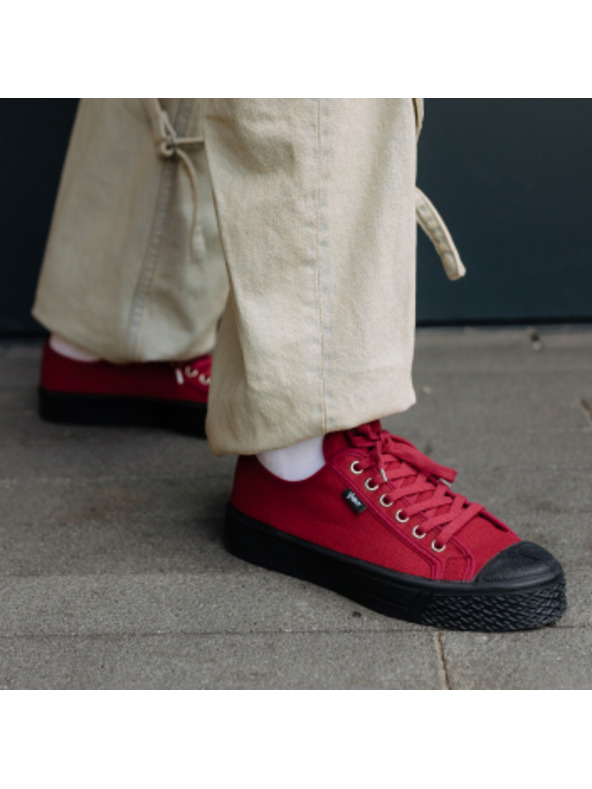 Vasky Muške platnene tenisice / čizme crvene Vasky Kanvasky