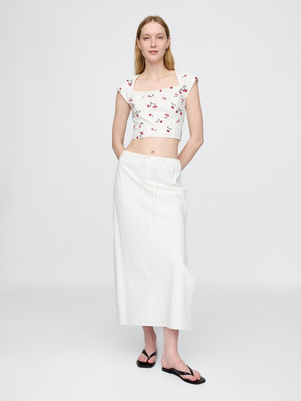 GAP GAP crop top od lana