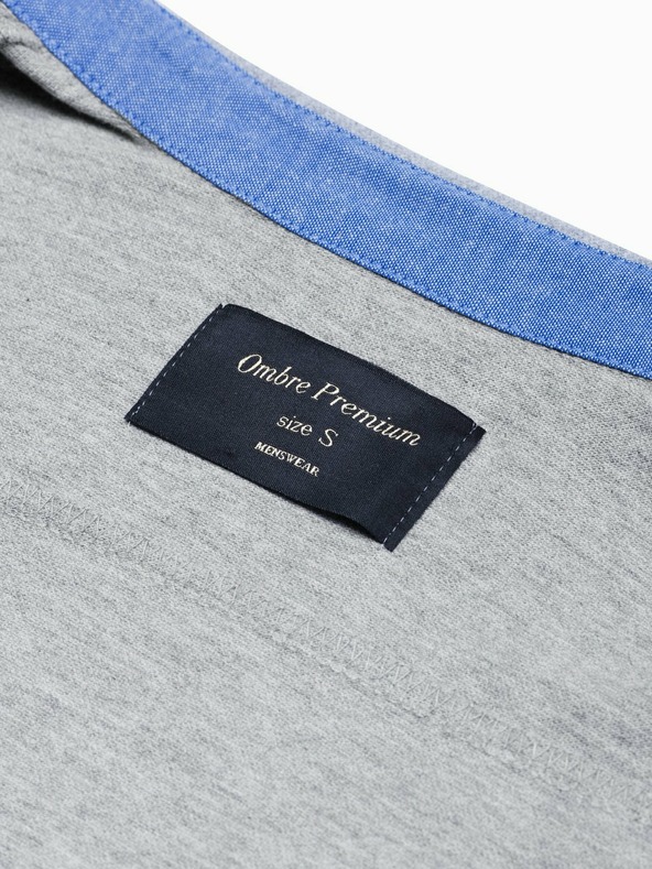 Ombre Clothing Siva muška košulja K540