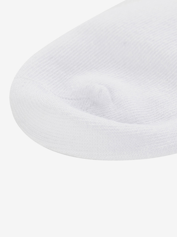 ALPINE PRO Bijele unisex čarape - 2 para ALPINE PRO 2ULIANO