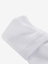 ALPINE PRO Bijele unisex čarape - 2 para ALPINE PRO 2ULIANO