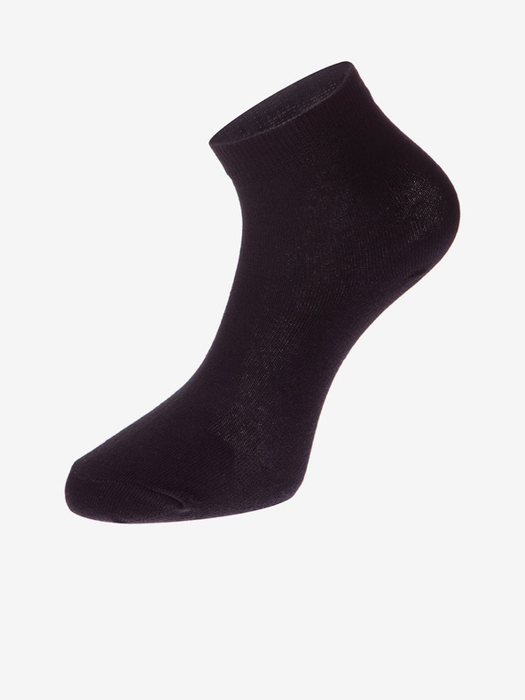 ALPINE PRO Crne unisex čarape - 2 para ALPINE PRO 2ULIANO