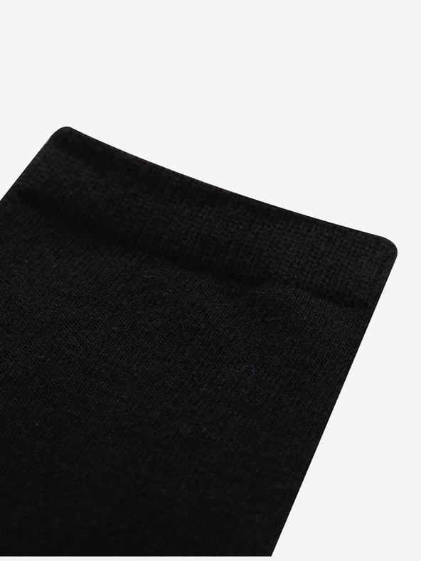 ALPINE PRO Crne unisex čarape - 2 para ALPINE PRO 2ULIANO