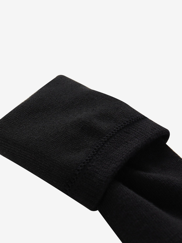 ALPINE PRO Crne unisex čarape - 2 para ALPINE PRO 2ULIANO