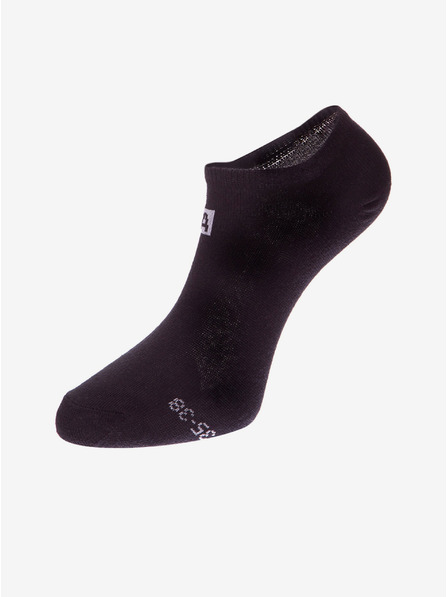 ALPINE PRO Komplet od tri para unisex čarapa u crnoj boji ALPINE PRO 3UNICO