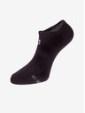 ALPINE PRO Komplet od tri para unisex čarapa u crnoj boji ALPINE PRO 3UNICO