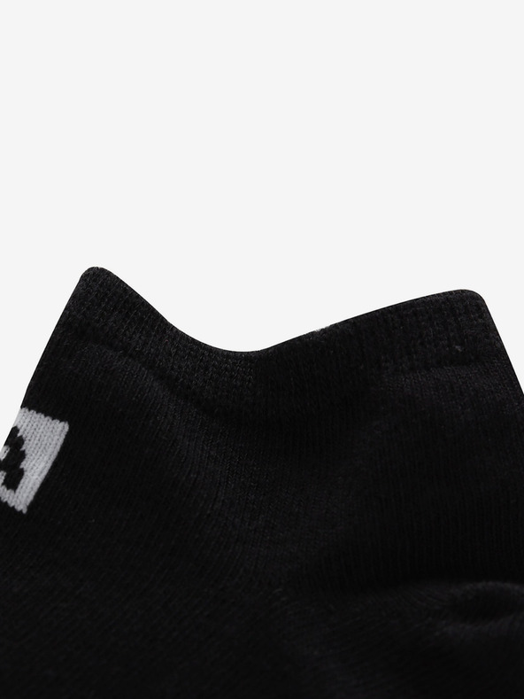 ALPINE PRO Komplet od tri para unisex čarapa u crnoj boji ALPINE PRO 3UNICO