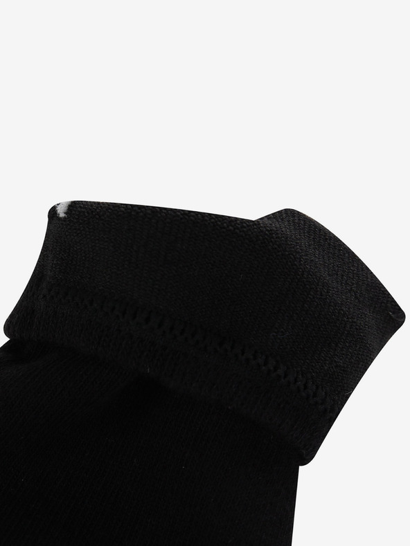 ALPINE PRO Komplet od tri para unisex čarapa u crnoj boji ALPINE PRO 3UNICO