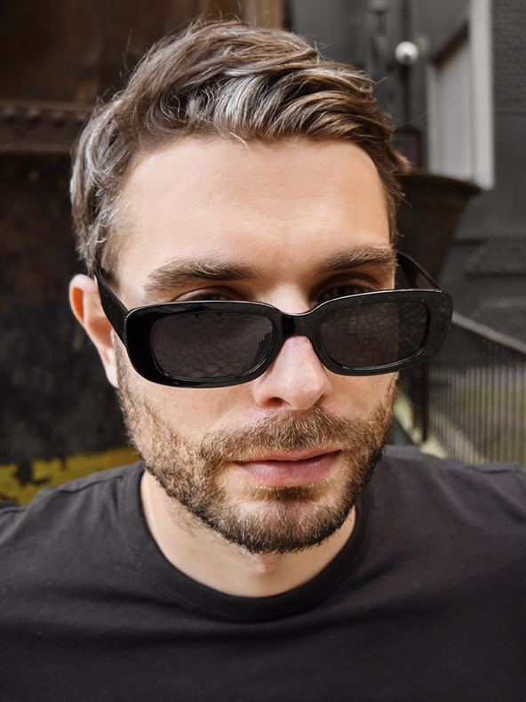 VEYREY VeyRey Square sunčane naočale Minozzi crne