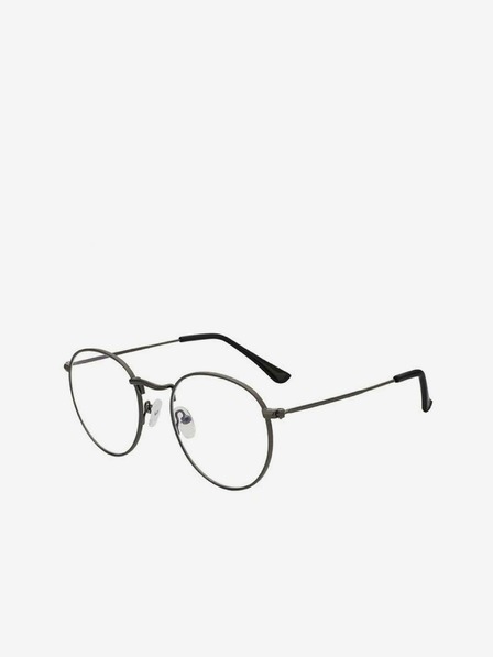 VEYREY VeyRey Blue Light Blocking Glasses Oval Doiley Black