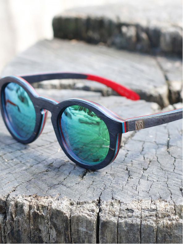 VEYREY VeyRey Hornbeam crne drvene polarizirane sunčane naočale