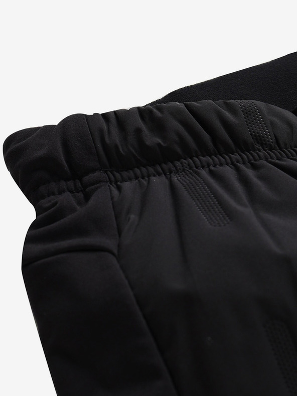 ALPINE PRO Crne dječje sportske hlače ALPINE PRO GUBERO