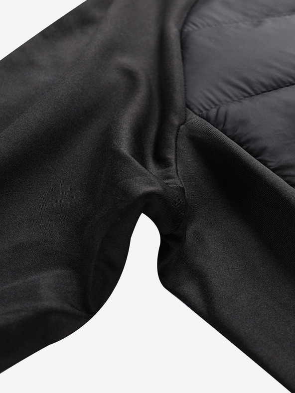 ALPINE PRO Crna ženska zimska hi-therm haljina ALPINE PRO OMERA