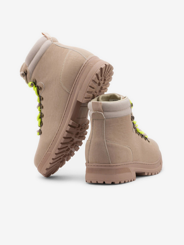 Ombre Clothing Svijetlosmeđe muške zimske vanjske čizme Ombre Clothing