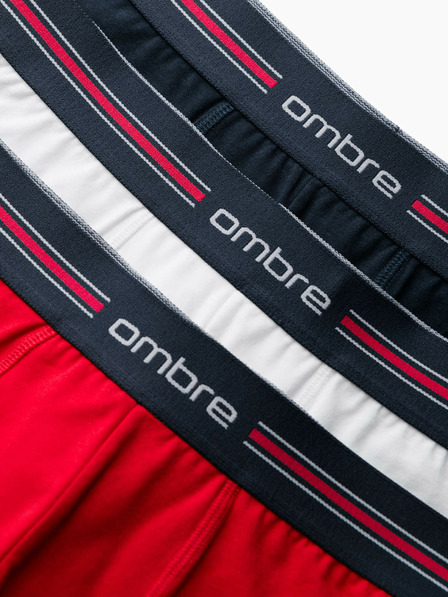 Ombre Clothing Klasične muške bokserice s prugama i gumenom Ombre odjećom