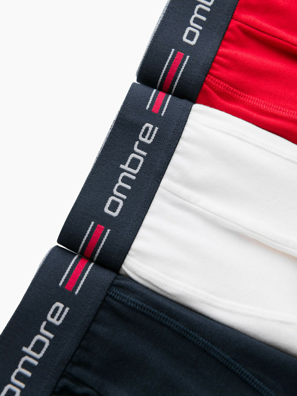 Ombre Clothing Klasične muške bokserice s prugama i gumenom Ombre odjećom