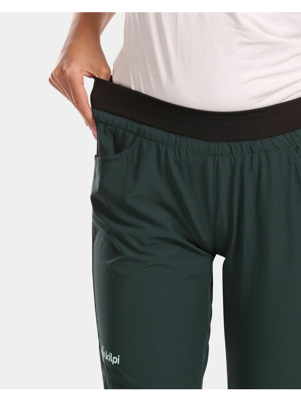 Kilpi Ženske vanjske hlače Kilpi MIMI-W tamnozelene