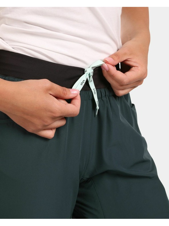 Kilpi Ženske vanjske hlače Kilpi MIMI-W tamnozelene
