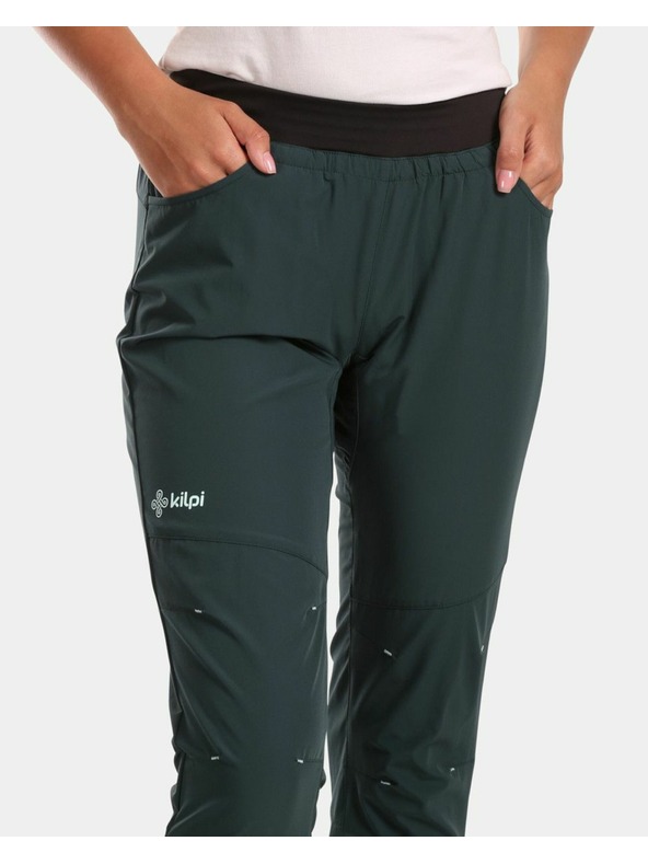 Kilpi Ženske vanjske hlače Kilpi MIMI-W tamnozelene