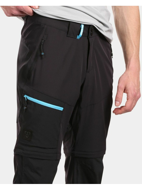 Kilpi Kilpi HOSIO-M muške odvojive hlače za van, crne