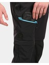 Kilpi Kilpi HOSIO-M muške odvojive hlače za van, crne
