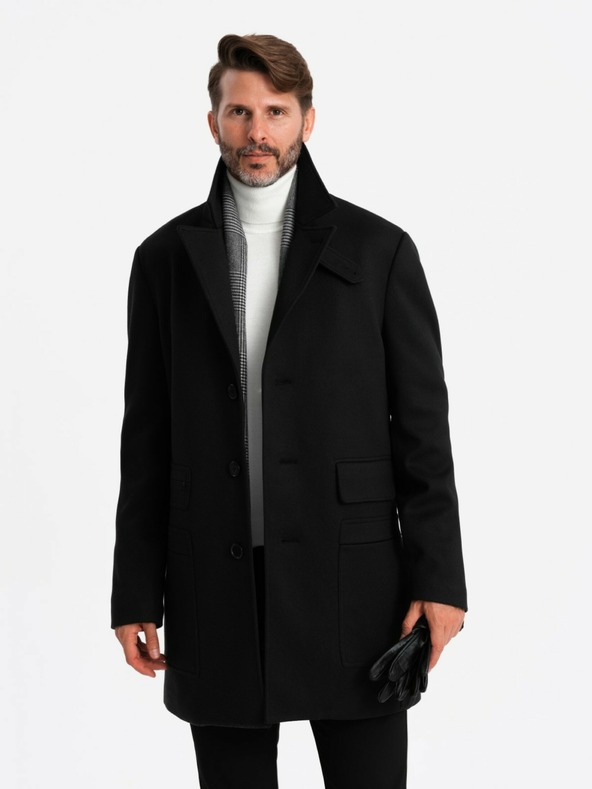 Ombre Clothing Muški kaput na jedno kopčanje Ombre Clothing