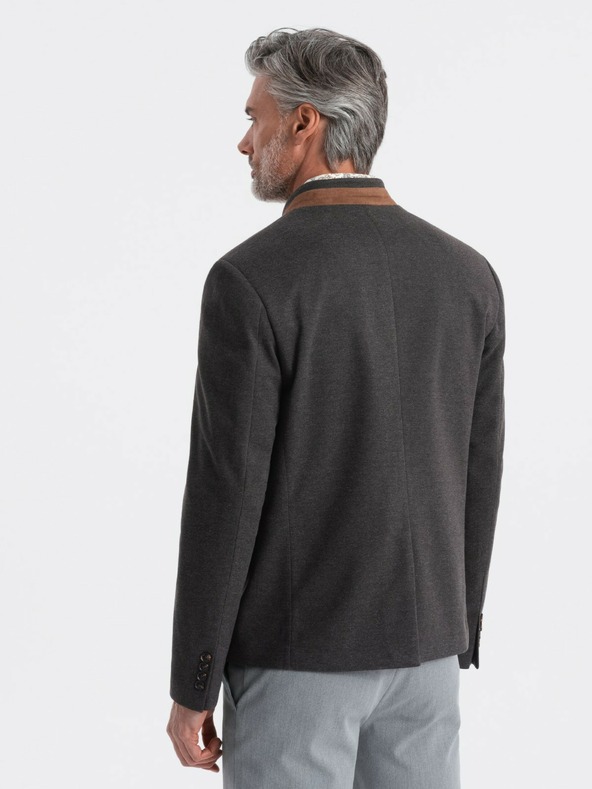 Ombre Clothing Ombre Clothing muška samostojeća tigrasta jakna