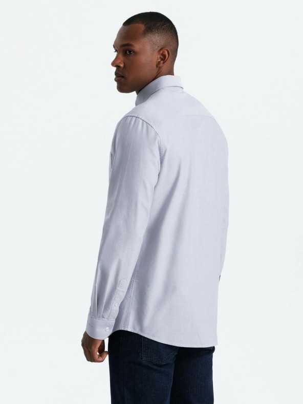 Ombre Clothing Muška Oxford košulja Ombre Clothing V1 OM-SHOS-0173