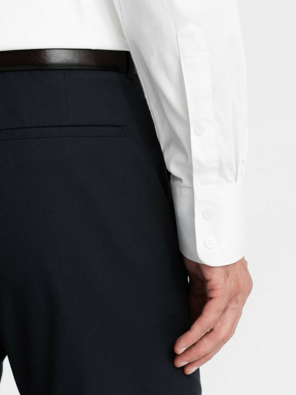 Ombre Clothing Muška satenska košulja Ombre Clothing SLIM FIT V1 OM-SHOS-0176