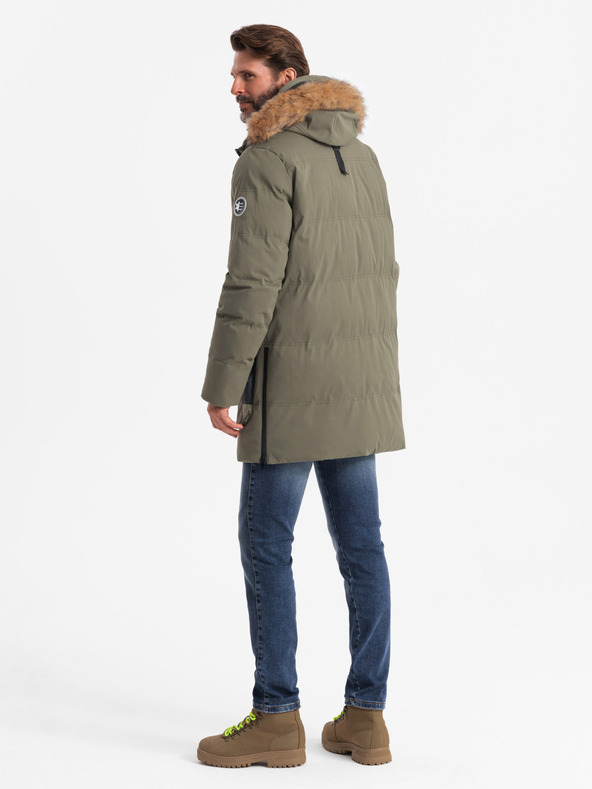 Ombre Clothing Ombre Clothing Muška duga parka jakna