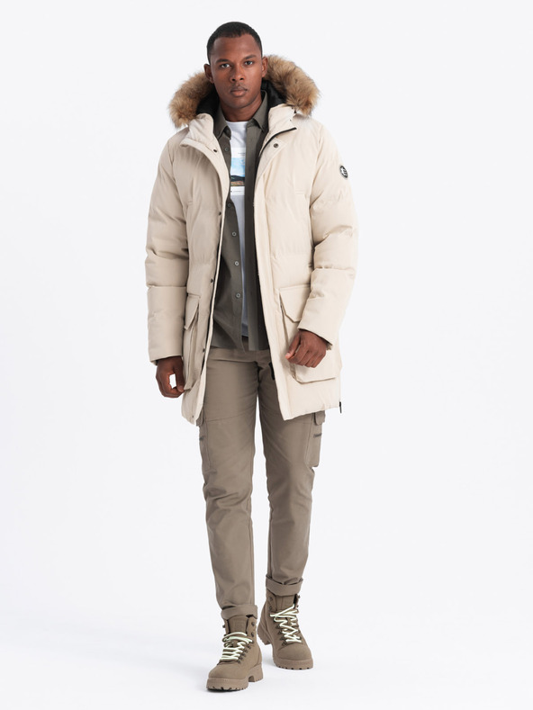 Ombre Clothing Ombre Clothing Muška duga parka jakna