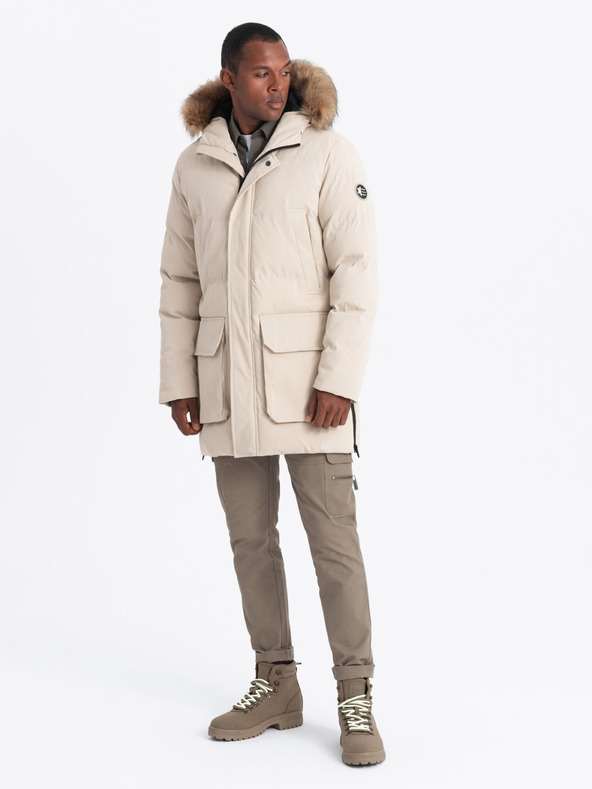 Ombre Clothing Ombre Clothing Muška duga parka jakna