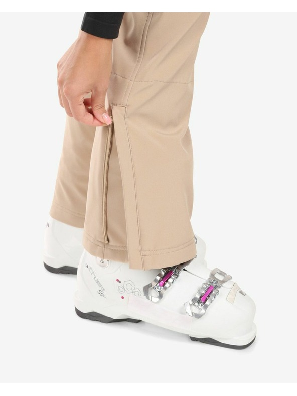 Kilpi Ženske softshell skijaške hlače Kilpi DIONE-W Bež