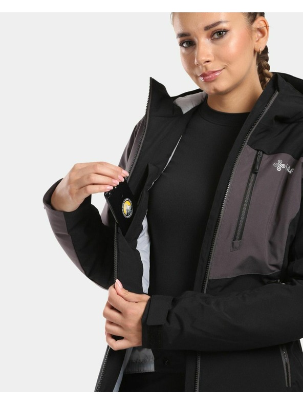 Kilpi Ženska skijaška jakna Kilpi FLIP-W crna