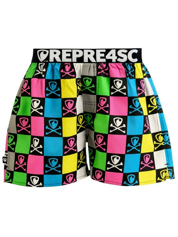 Represent Muške kratke hlače EXCLUSIVE MIKE BONES MONOSCOPE Represent