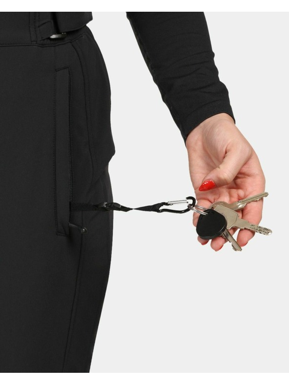 Kilpi Kilpi RHEA-W ženske Softshell skijaške hlače crne