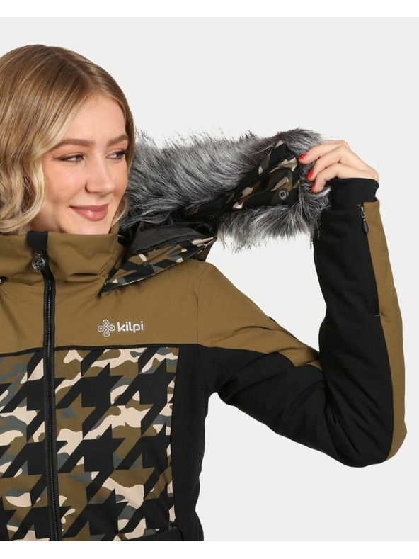 Kilpi Ženska skijaška jakna Kilpi CLAIR-W Khaki