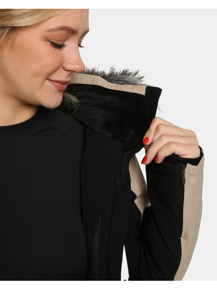 Kilpi Ženska skijaška jakna Kilpi CLAIR-W Bež