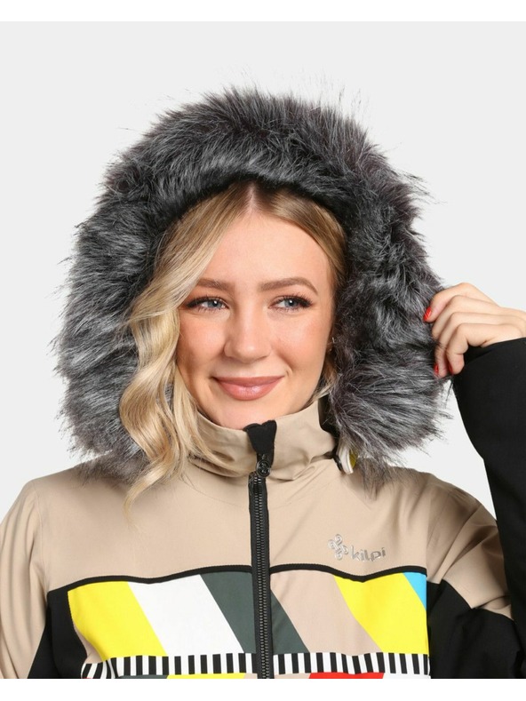 Kilpi Ženska skijaška jakna Kilpi CLAIR-W Bež