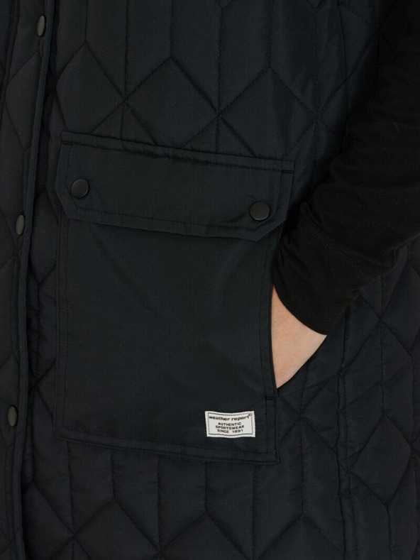 Weather report Izvješće o vremenu Ženski prošiveni prsluk Beah